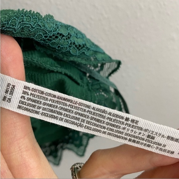 Free People • All Your Love Crop | Green | New with tags - Picture 6 of 8